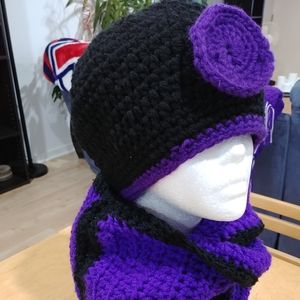 Ensemble tuque et foulard